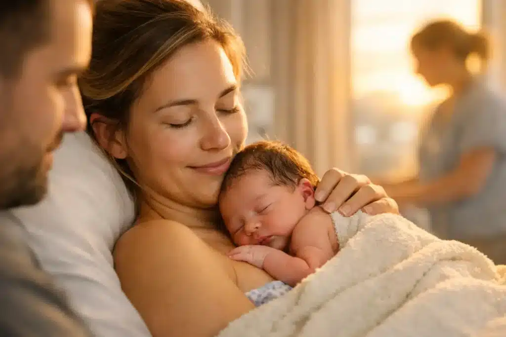 Golden Hour After Birth Support That Centers You