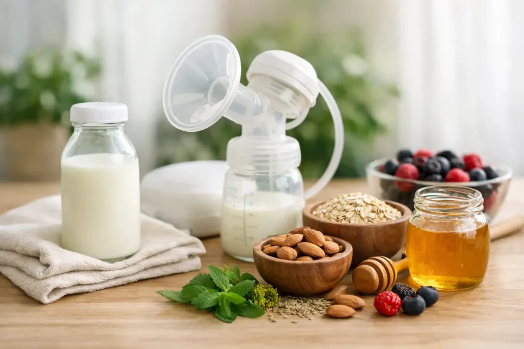 How to Increase Milk Supply Naturally Safely
